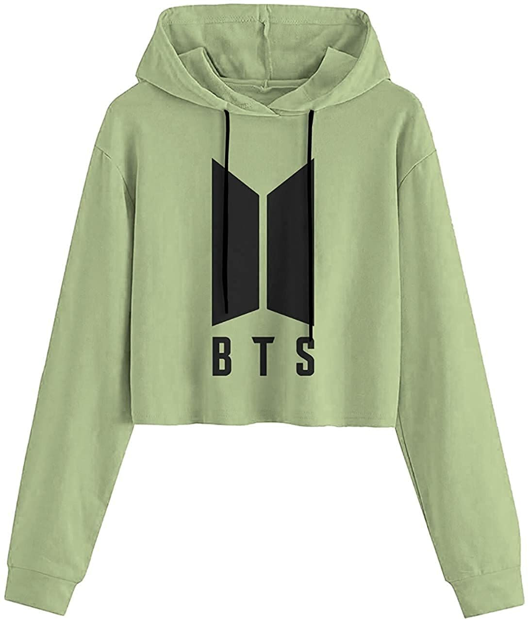 Bts cropped hoodie best sale