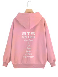 BTS Sublimation Full Sleeve Hoodie