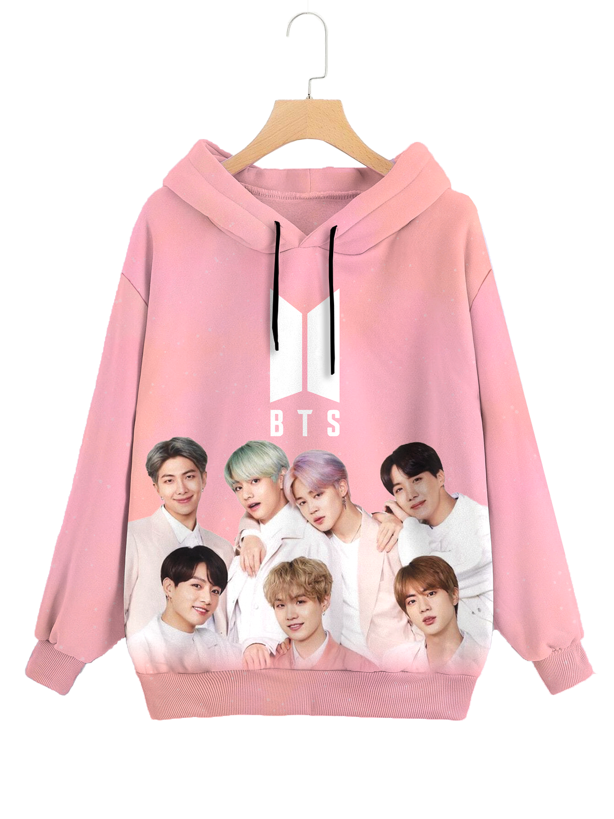 BTS Sublimation Full Sleeve Hoodie FUNKY MONKEY