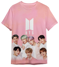 BTS Army K Pop T Shirt, Tie Die Top for Girls and Women’s