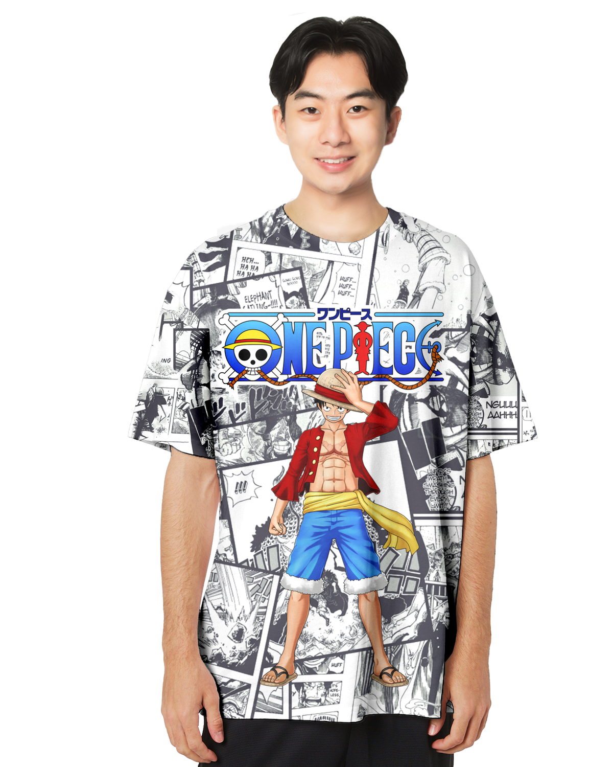 Oversized Anime T-shirts for Men and Women