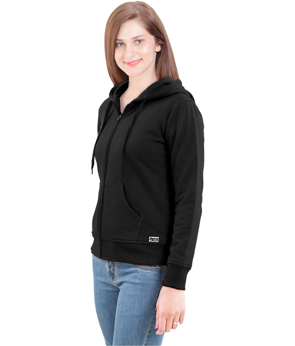 Cute Zip Up Hoodies with Pocket for Teen, Girl, Women's  Winter Jacket Sweatshirts