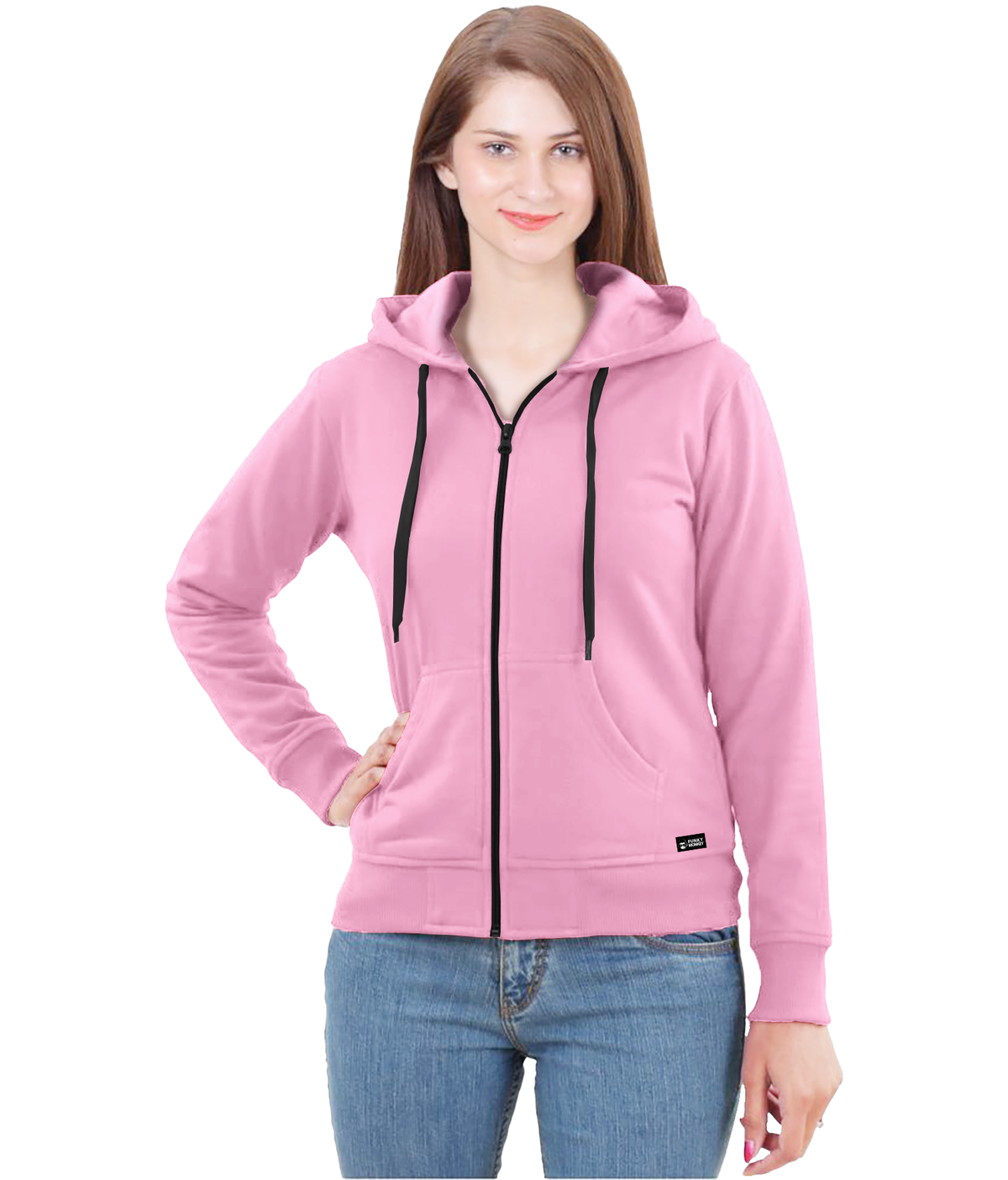 Cute Zip Up Hoodies with Pocket for Teen, Girl, Women's  Winter Jacket Sweatshirts