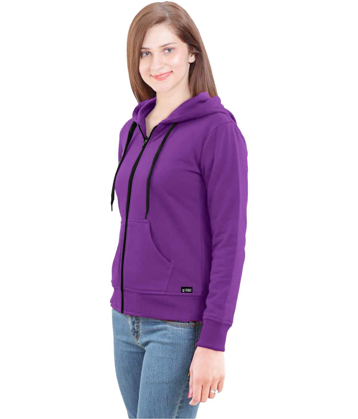 Cute Zip Up Hoodies with Pocket for Teen, Girl, Women's  Winter Jacket Sweatshirts